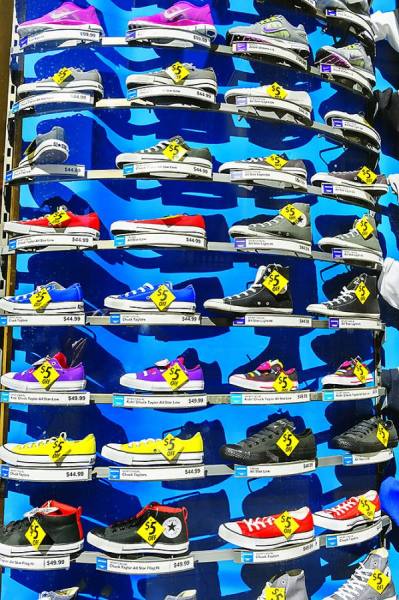 Photograph Mitchell Funk Sneakers on One Eyeland